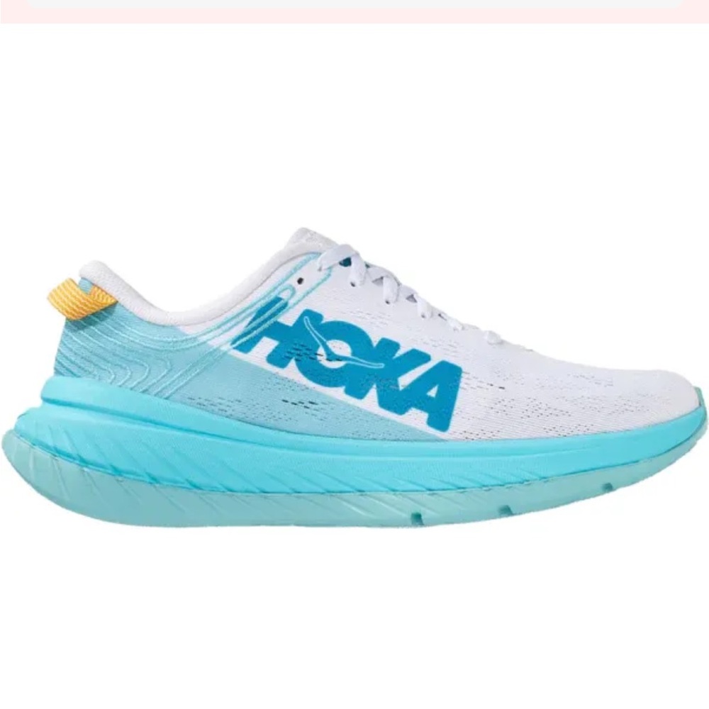 Hoka Women’s One One Carbon X White/Angel Blue 8.5